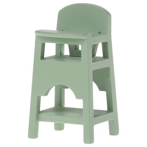 Maileg High Chair, Mouse - Mint