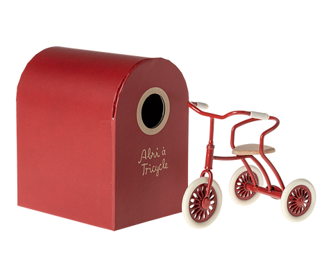 Maileg Tricycle for Big Brother or Big Sister Mouse - Red