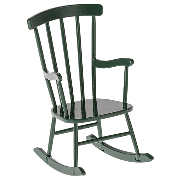 Maileg Rocking Chair - Mouse - Dark Green