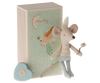 Maileg Tooth Fairy Mouse Little Brother in Matchbox