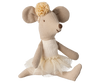 Maileg Ballerina Mouse - Little Sister - Off White