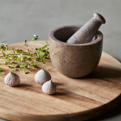 Sandstone Pestle and Mortar