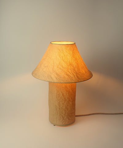 Handmade Momigami Paper Lamp