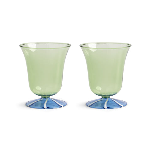 Water Glass, Eve Green - Set of Two