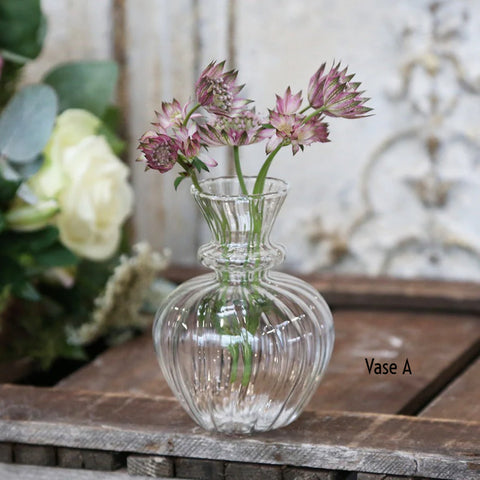 Mini Glass Bud Vase 