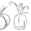 Mini Clear Glass Bud Vase Selection