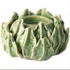 Artichoke Candle or Tealight Holder - Green