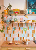 Bright Happy Birthday Sewn Paper Garland by East End Press