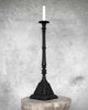 Chetal Tall Cast Iron Candlestick 63cm tall