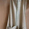 Timeless Linen Mix Apron - Versailles Stripe - Green