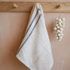 Timeless Linen Mix Tea or Hand Towel - Versailles Stripe - Blue