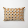 Beige Daisy Cushion - Cotton Velvet & Linen - from Olsson & Jensen