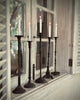 Latika Tall Cast Iron Candlestick