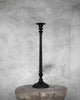 Dhara Tall Black  Cast Iron Candlestick 51cm