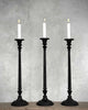 Dhara Tall Cast Iron Candlestick