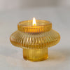 Glass Hybrid Tealight or Dinner Candle Holder - Large