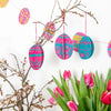 Easter Egg Paper Ornaments by East End Press