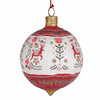 Giant Traditional Folk-Style Papier-Mâché Bauble