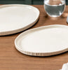 Earthenware Oval Serving Plate - Two Size Options