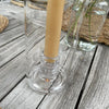 Glass Candle Holder with Removable Glass Tube Cover