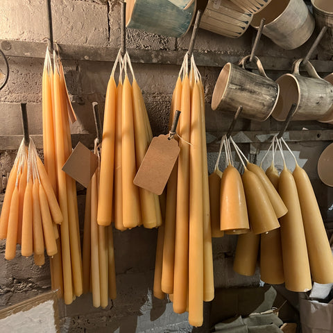 Pure Hand Dipped Beeswax Candles