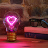 Rechargeable Heart Lightbulb