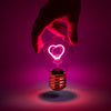 Rechargeable Heart Lightbulb