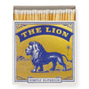 Long Matches in Square Luxury Letterpress Printed Matchbox