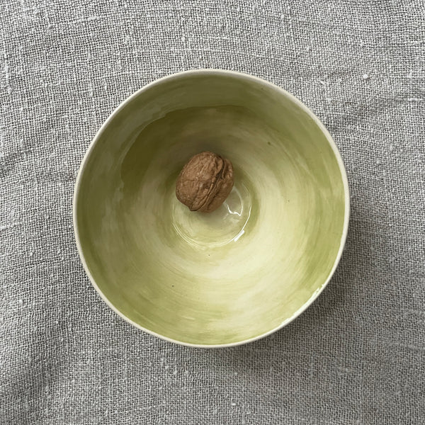 Wonki Ware Pudding Bowl - Irish Green Wash