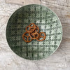 Wonki Ware Pasta Bowl - Dark Green Lace