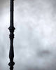 Ira Tall Cast Iron Candlestick