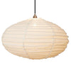 Large Pear Shape Linen Lampshade - Ivory