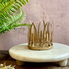 Antique Brass Fern Tealight Holder