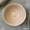 Wonki Ware Pasta Bowl - Pink Lace