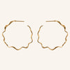 Large Hellir Gold Hoops Pernille Corydon