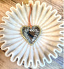 Mirror Heart Hanging Decoration