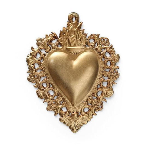 Small Maria Heart - Gold - Boncoeurs