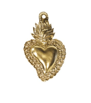 Mini Ardent Heart Gold Boncoeurs