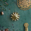 Hanging Brass Northern Star - Two Size Options