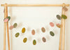 Pink Eggs Sewn Paper Garland by East End Press