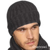 Noble Wilde Possum Merino Rib Beanie Charcoal