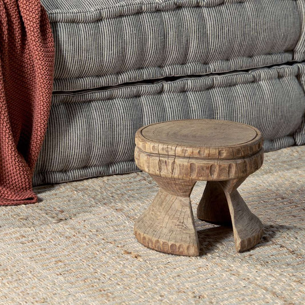 Small Reclaimed Wood Stool