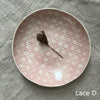 Wonki Ware Medium Spaghetti Bowl - Pink Lace