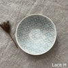 Wonki Ware Pudding Bowl - Duck Egg Lace