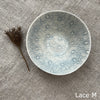 Wonki Ware Pudding Bowl - Duck Egg Lace