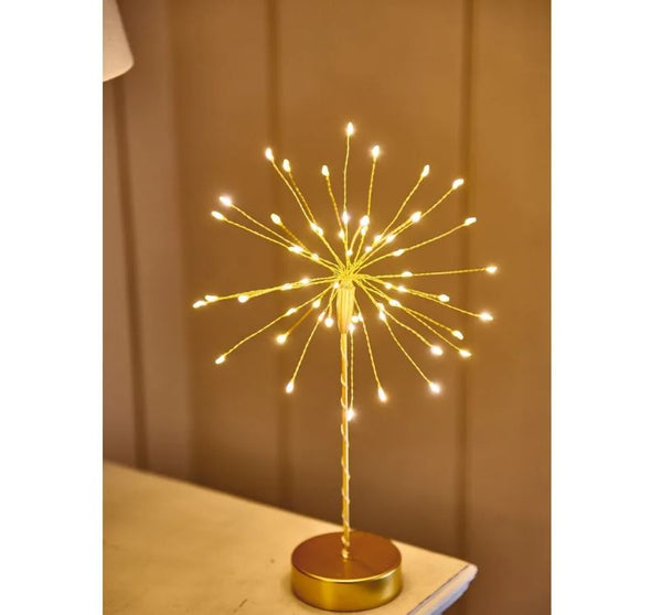 Mini Table StarBurst LED Star - Gold