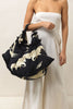 Stork Black Slouch Bag - One Hundred Stars