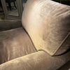 Dark Mink Velvet Chaise Longue