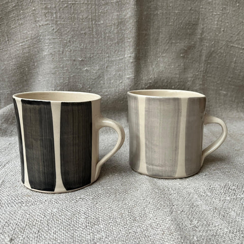 Wonki Ware Mug - Large Straight - Wide Savannah Stripe