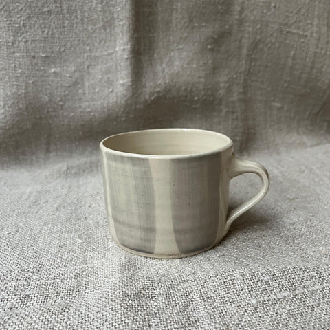 Wonki Ware Mug - Squat - Savannah Wide Stripe